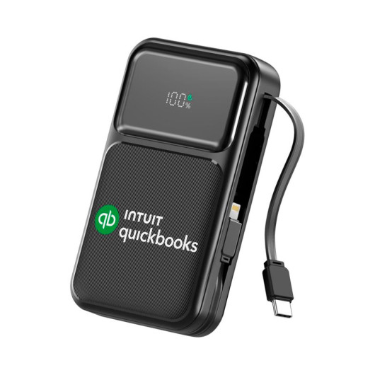 Nexus Retractable Cable Power Banks Branded